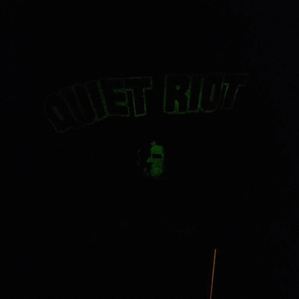 VTG Quiet Riot Condition Critical Muscle Tee Glow In The Dark Single Stitch - Picture 13 of 13